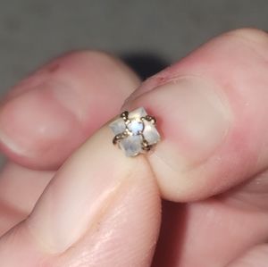 Pupil hall how dare you threadless end white gold